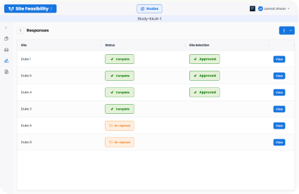 Centralized Response Collection App Screenshot